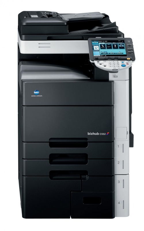 bizhub c452 document feeder skewed