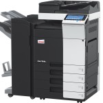 Develop Ineo+ 364e Colour Copier document feeder finisher and trays