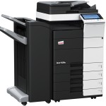 Develop Ineo+ 454e Colour Copier document feeder finisher and trays