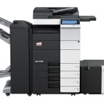 Develop Ineo+ 554e Colour Copier document feeder finisher and large capacity trays