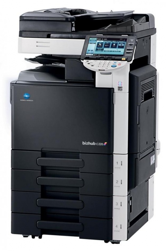 Konica Minolta Bizhub C220 Colour Copier/Printer/Scanner