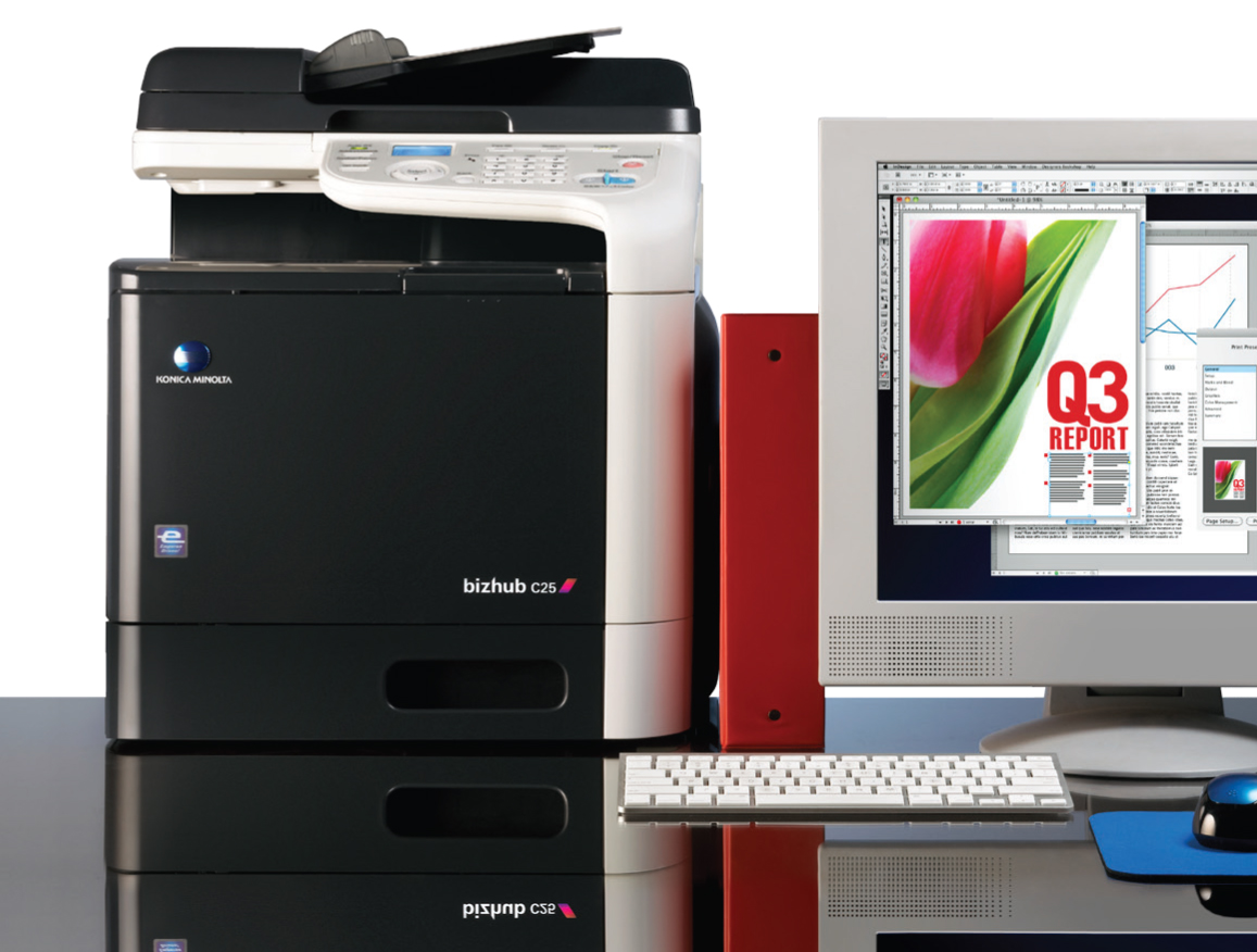 Featured image of post Bizhub C25 Printer The bizhub c25 was developed by researching and investigating the use of office mfps in its class