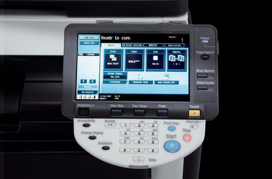 Konica Minolta Bizhub C360 Colour Copier Printer Scanner