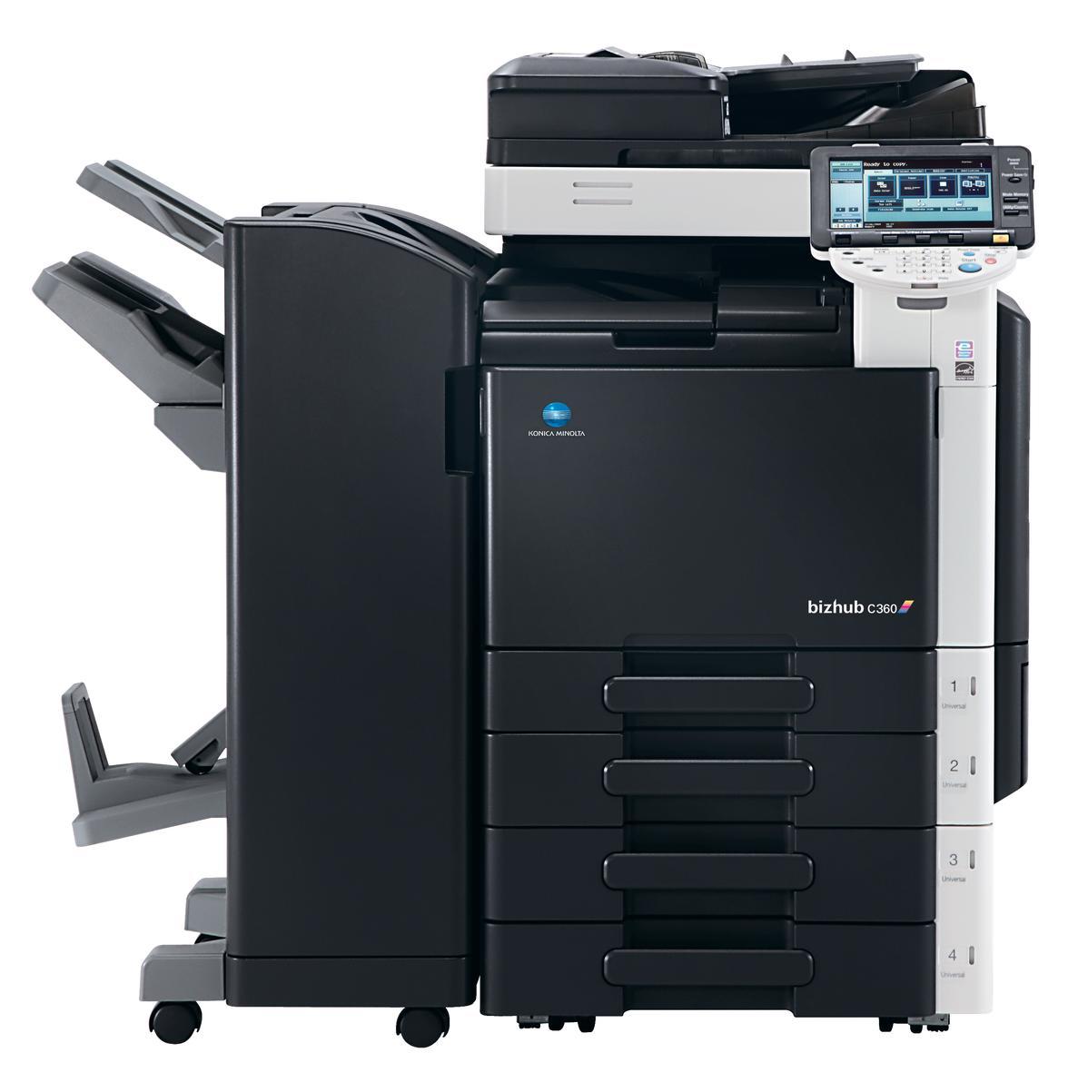 Konica Minolta Bizhub C360 Colour Copier Printer Scanner