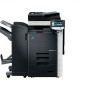 Konica Minolta Bizhub C452 Colour Copier with document feeder finisher and trays