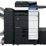 Konica Minolta Bizhub C754 Copier with document feeder finisher large capacity trays