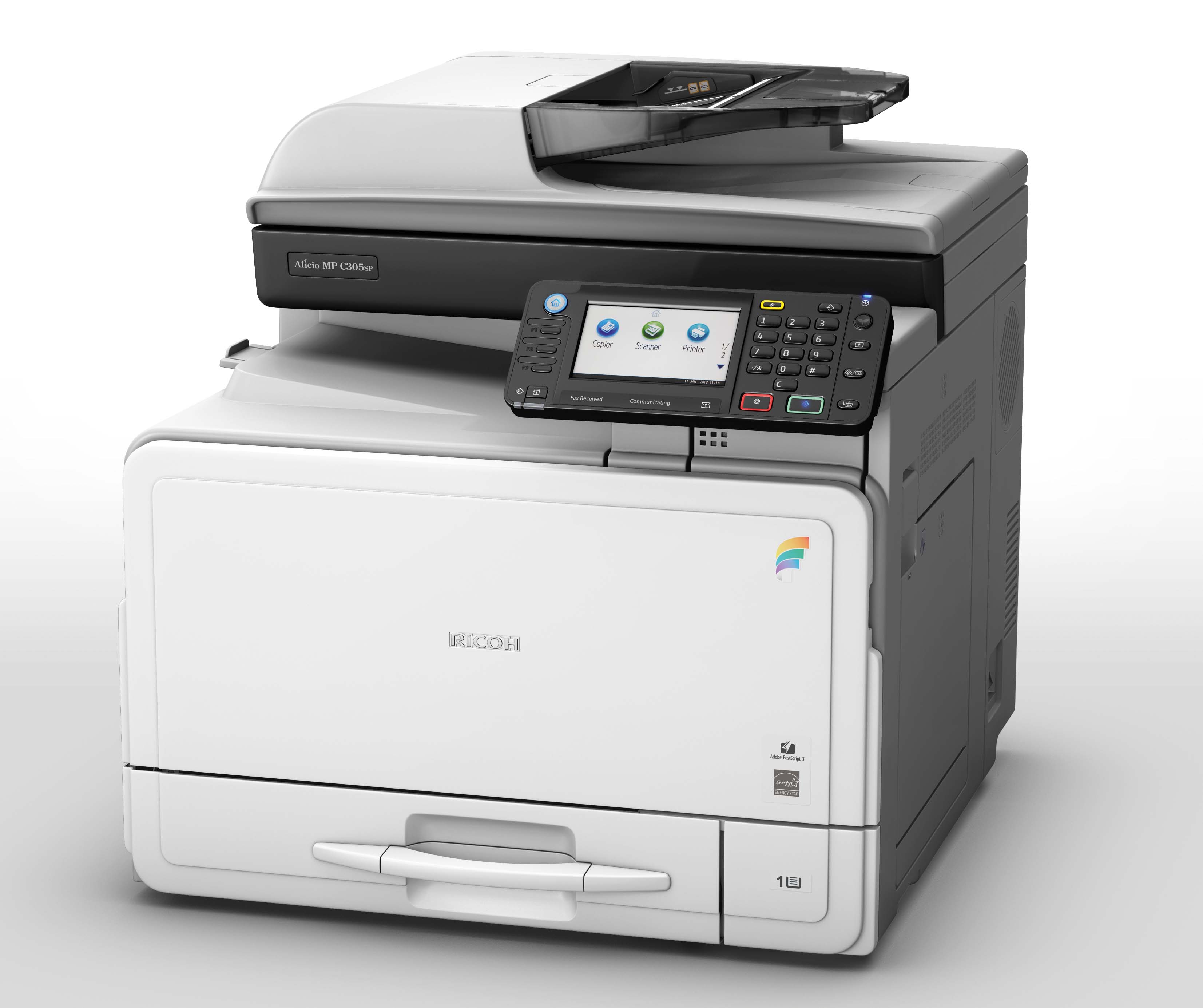 ricoh aficio mp c2500 smtp not working